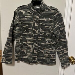 Kensie Camouflage Utility Jacket